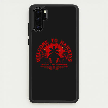 Welcome To Hawkings  - Stranger Things Phone Case for Huawei P30 Pro
