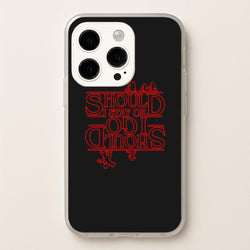 Should I Stay Or Should I Go Upside Down  - Stranger Things Phone Case for iPhone 15 Pro