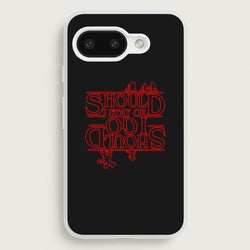Should I Stay Or Should I Go Upside Down  - Stranger Things Phone Case for Google Pixel 9a