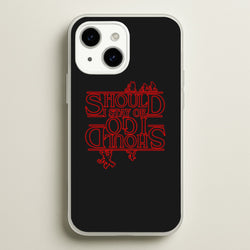 Should I Stay Or Should I Go Upside Down  - Stranger Things Phone Case for iPhone 14 Plus