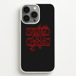 Should I Stay Or Should I Go Upside Down  - Stranger Things Phone Case for iPhone 13 Pro Max