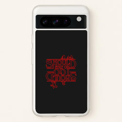 Should I Stay Or Should I Go Upside Down  - Stranger Things Phone Case for Google Pixel 8 Pro