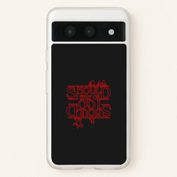 Should I Stay Or Should I Go Upside Down  - Stranger Things Phone Case for Google Pixel 8a