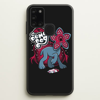 My Little Demo Dog  - Stranger Things Phone Case for Galaxy A21s