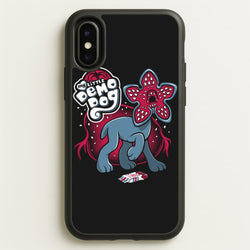 My Little Demo Dog  - Stranger Things Phone Case for iPhone X / XS