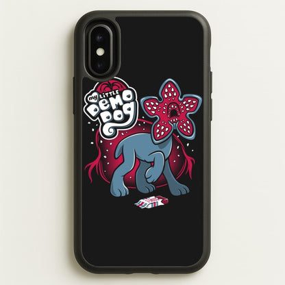 My Little Demo Dog  - Stranger Things Phone Case for iPhone X / XS