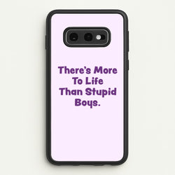 More To Life  - Stranger Things Phone Case for Galaxy S10e
