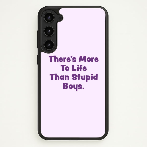 More To Life  - Stranger Things Phone Case for Galaxy S23