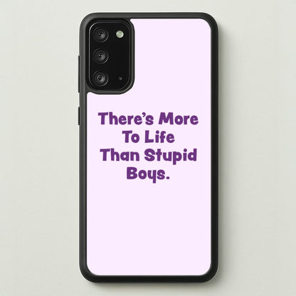 More To Life  - Stranger Things Phone Case for Galaxy Note 20