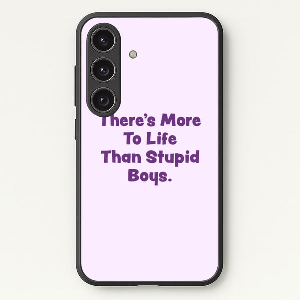More To Life  - Stranger Things Phone Case for Galaxy S24