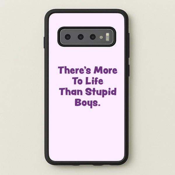 More To Life  - Stranger Things Phone Case for Galaxy S10