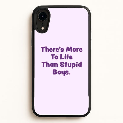 More To Life  - Stranger Things Phone Case for iPhone XR