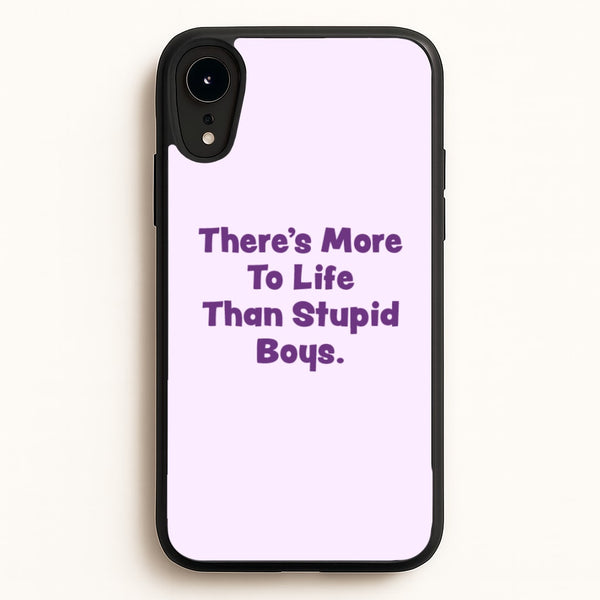 More To Life  - Stranger Things Phone Case for iPhone XR