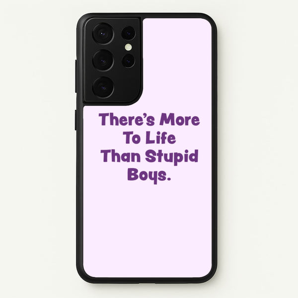 More To Life  - Stranger Things Phone Case for Galaxy S21 Ultra