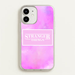 Pink Galaxy Stranger  - Stranger Things Phone Case for iPhone 12 Mini