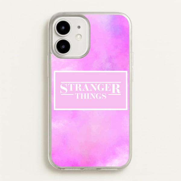 Pink Galaxy Stranger  - Stranger Things Phone Case for iPhone 12 Mini