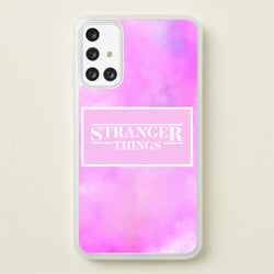 Pink Galaxy Stranger  - Stranger Things Phone Case for Galaxy A71