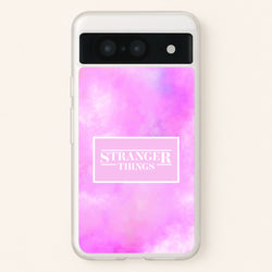 Pink Galaxy Stranger  - Stranger Things Phone Case for Google Pixel 8