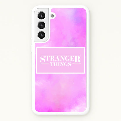 Pink Galaxy Stranger  - Stranger Things Phone Case for Galaxy S22 Plus