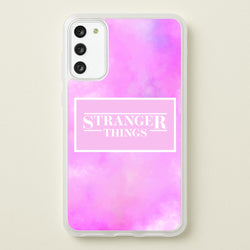 Pink Galaxy Stranger  - Stranger Things Phone Case for Galaxy A41