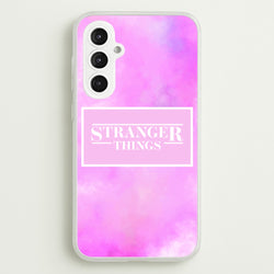 Pink Galaxy Stranger  - Stranger Things Phone Case for Galaxy S23FE