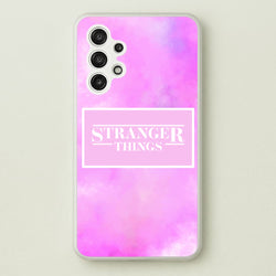 Pink Galaxy Stranger  - Stranger Things Phone Case for Galaxy A13