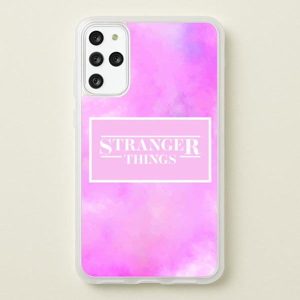 Pink Galaxy Stranger  - Stranger Things Phone Case for Galaxy S20 Plus