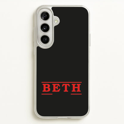Title - Personalised Stranger  - Stranger Things Phone Case for Galaxy A56