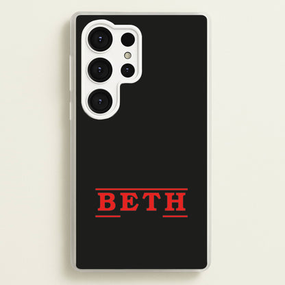 Title - Personalised Stranger  - Stranger Things Phone Case for Galaxy S25 Ultra