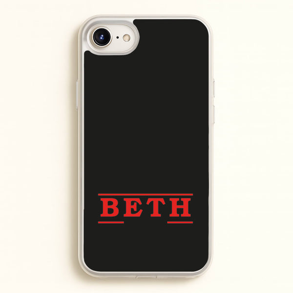 Title - Personalised Stranger  - Stranger Things Phone Case for iPhone 6 / 7 / 8 / SE
