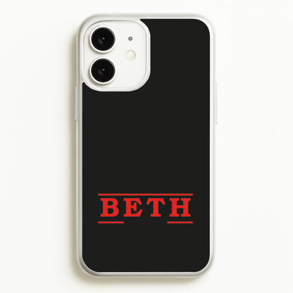 Title - Personalised Stranger  - Stranger Things Phone Case for iPhone 11