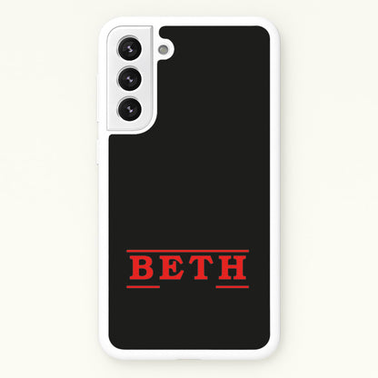 Title - Personalised Stranger  - Stranger Things Phone Case for Galaxy S22 Plus
