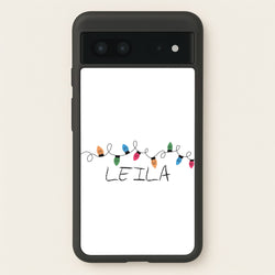 Fairy Lights - Personalised Stranger  - Stranger Things Phone Case for Google Pixel 7