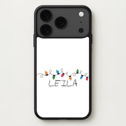 Fairy Lights - Personalised Stranger Phone Case for iPhone 17 Pro Max