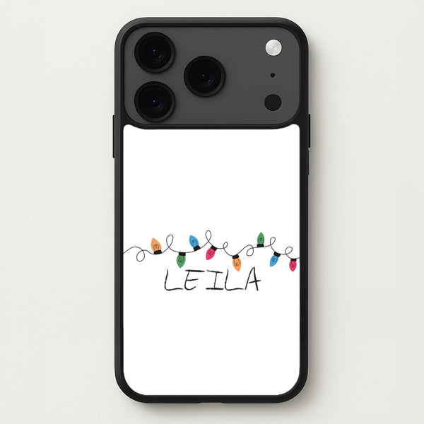 Fairy Lights - Personalised Stranger Phone Case for iPhone 17 Pro Max