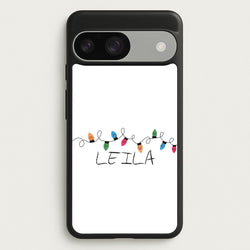 Fairy Lights - Personalised Stranger  - Stranger Things Phone Case for Google Pixel 9 / 9 Pro