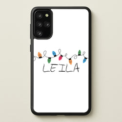Fairy Lights - Personalised Stranger  - Stranger Things Phone Case for Galaxy S20 Plus