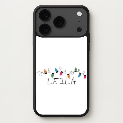 Fairy Lights - Personalised Stranger Phone Case for iPhone 17 Pro
