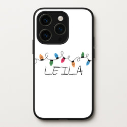 Fairy Lights - Personalised Stranger  - Stranger Things Phone Case for iPhone 14 Pro Max