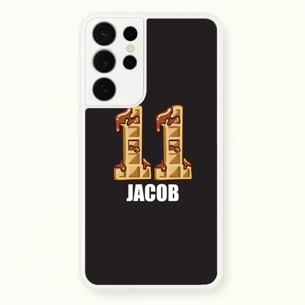 Eleven - Personalised Stranger  - Stranger Things Phone Case for Galaxy S21 Ultra