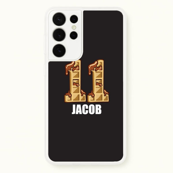 Eleven - Personalised Stranger  - Stranger Things Phone Case for Galaxy S21 Ultra