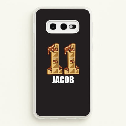 Eleven - Personalised Stranger  - Stranger Things Phone Case for Galaxy S10e