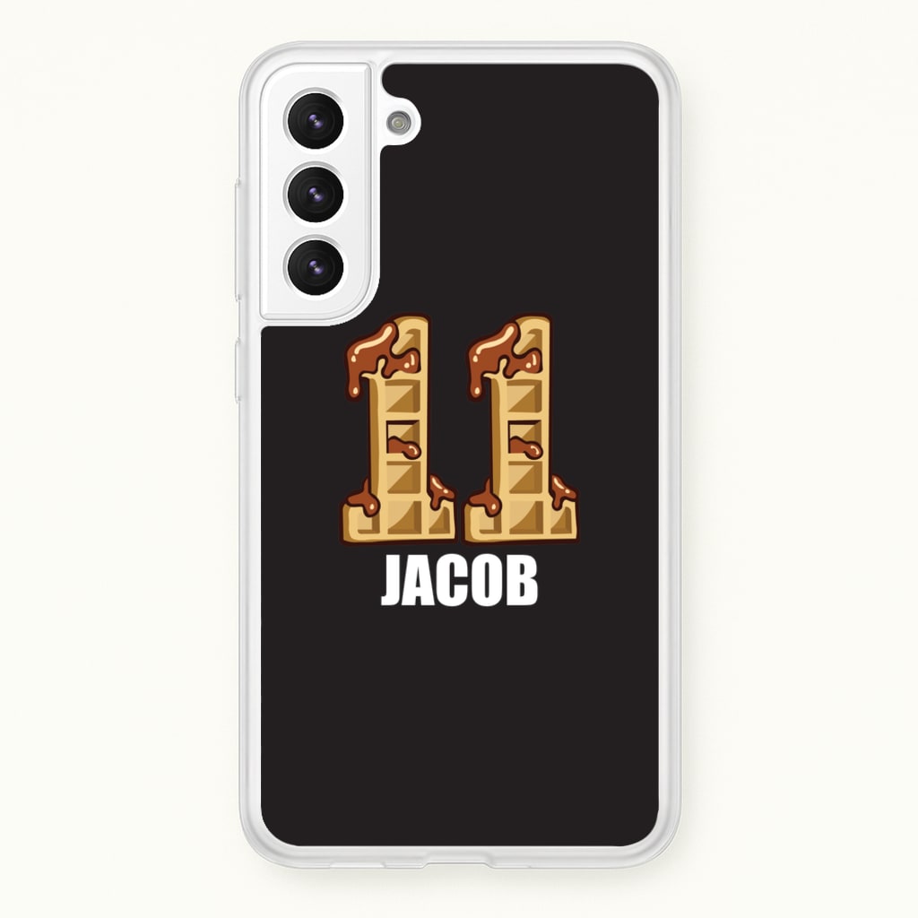 Eleven - Personalised Stranger  - Stranger Things Phone Case for Galaxy S22
