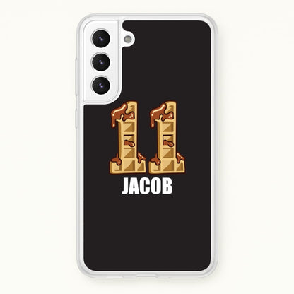 Eleven - Personalised Stranger  - Stranger Things Phone Case for Galaxy S22