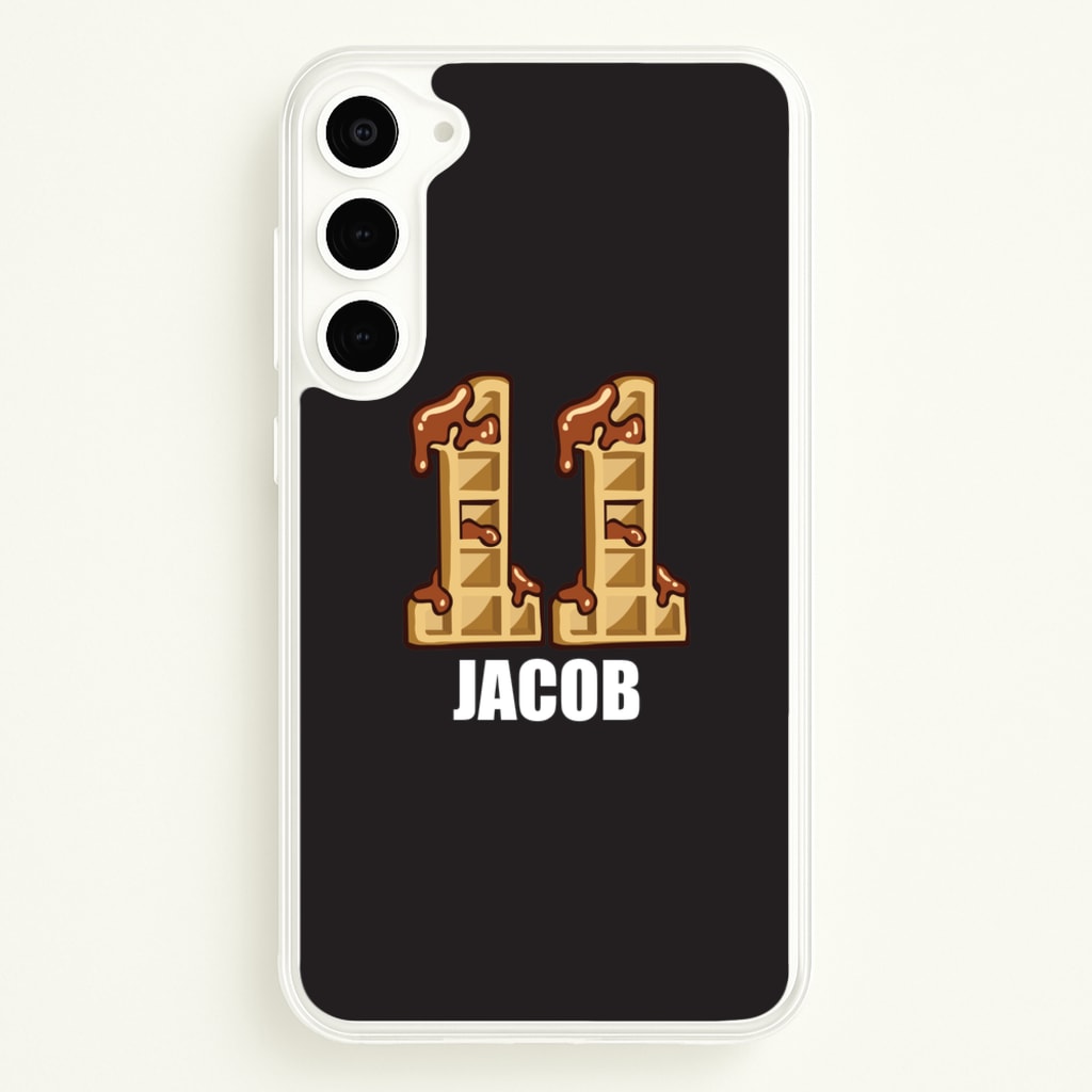 Eleven - Personalised Stranger  - Stranger Things Phone Case for Galaxy S23