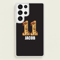 Eleven - Personalised Stranger  - Stranger Things Phone Case for Galaxy S22 Ultra