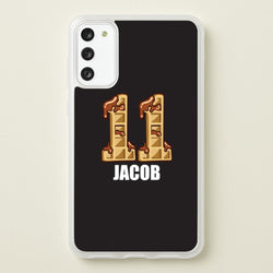 Eleven - Personalised Stranger  - Stranger Things Phone Case for Galaxy S20