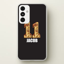 Eleven - Personalised Stranger  - Stranger Things Phone Case for Galaxy A55