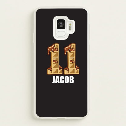 Eleven - Personalised Stranger  - Stranger Things Phone Case for Galaxy S9