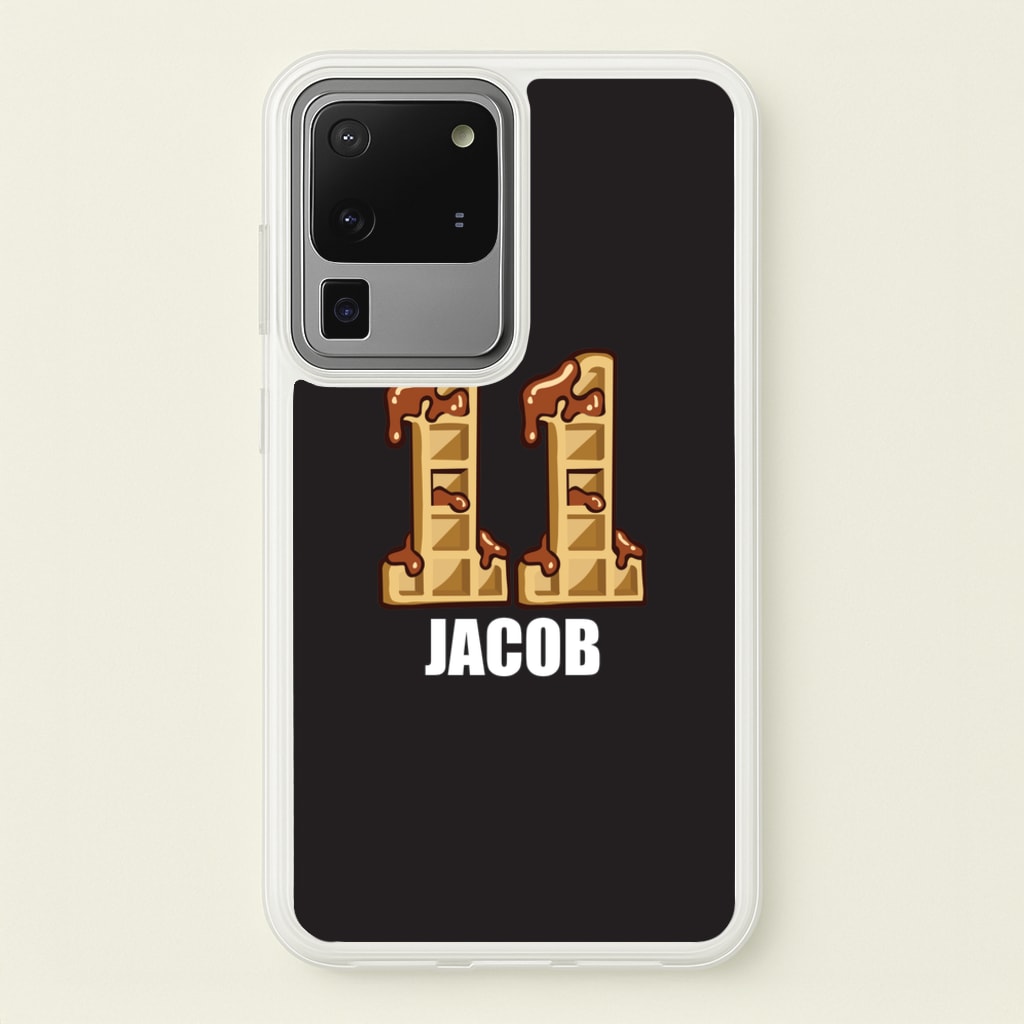 Eleven - Personalised Stranger  - Stranger Things Phone Case for Galaxy S20 Ultra